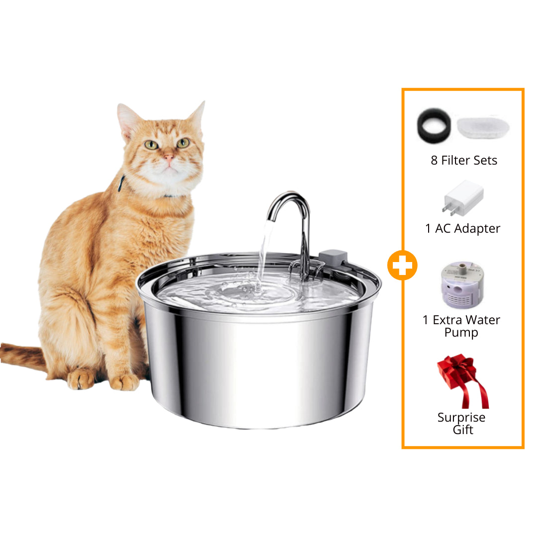 Majestic Cat Fountain with Water Filter